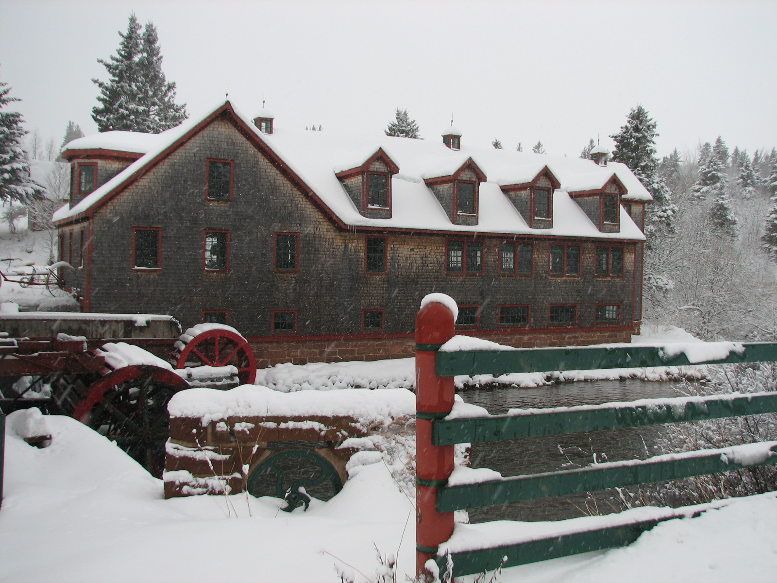 P.E.I. Heritage Buildings Bagnalls Mills, Hunter River, PEI