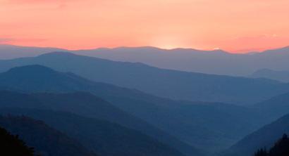 Our Beautiful Blue Ridge Mountains, Good-Bye, God Bless...