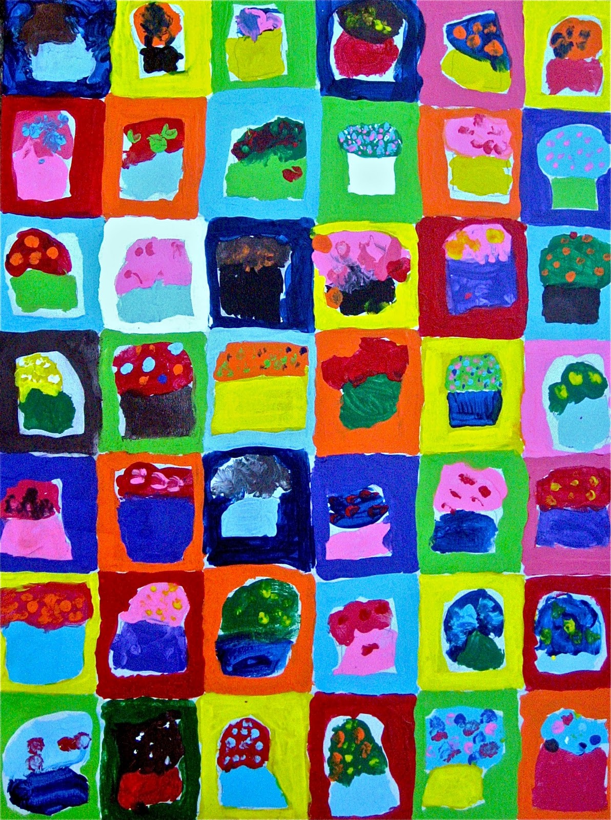 Kids Art Market: Repetition Cupcakes with Wayne Thiebuad (ASAP)
