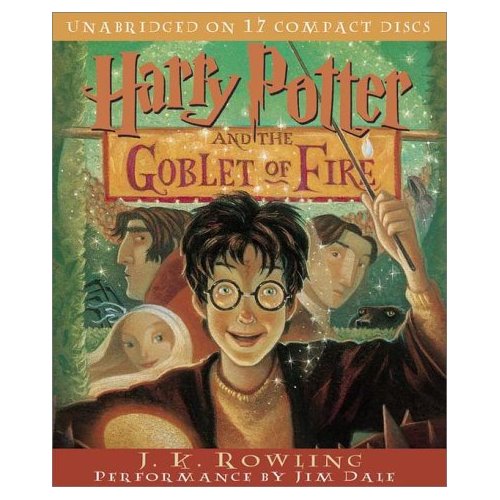 The Little Bookworm Harry Potter and the Goblet of Fire (audio) by J.K. Rowling The Little Bookworm Harry Potter and the Goblet of Fire (audio) by J.K. Rowling