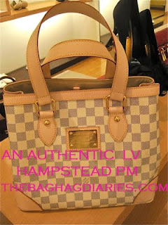Fake or Real? The Louis Vuitton Hampstead PM Authentication – The Bag Hag Diaries