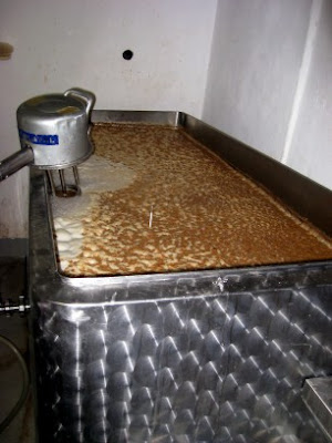 One of the two fermenters