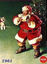 Vintage Victorian Imagens e Cartões Postais: Santa Coke