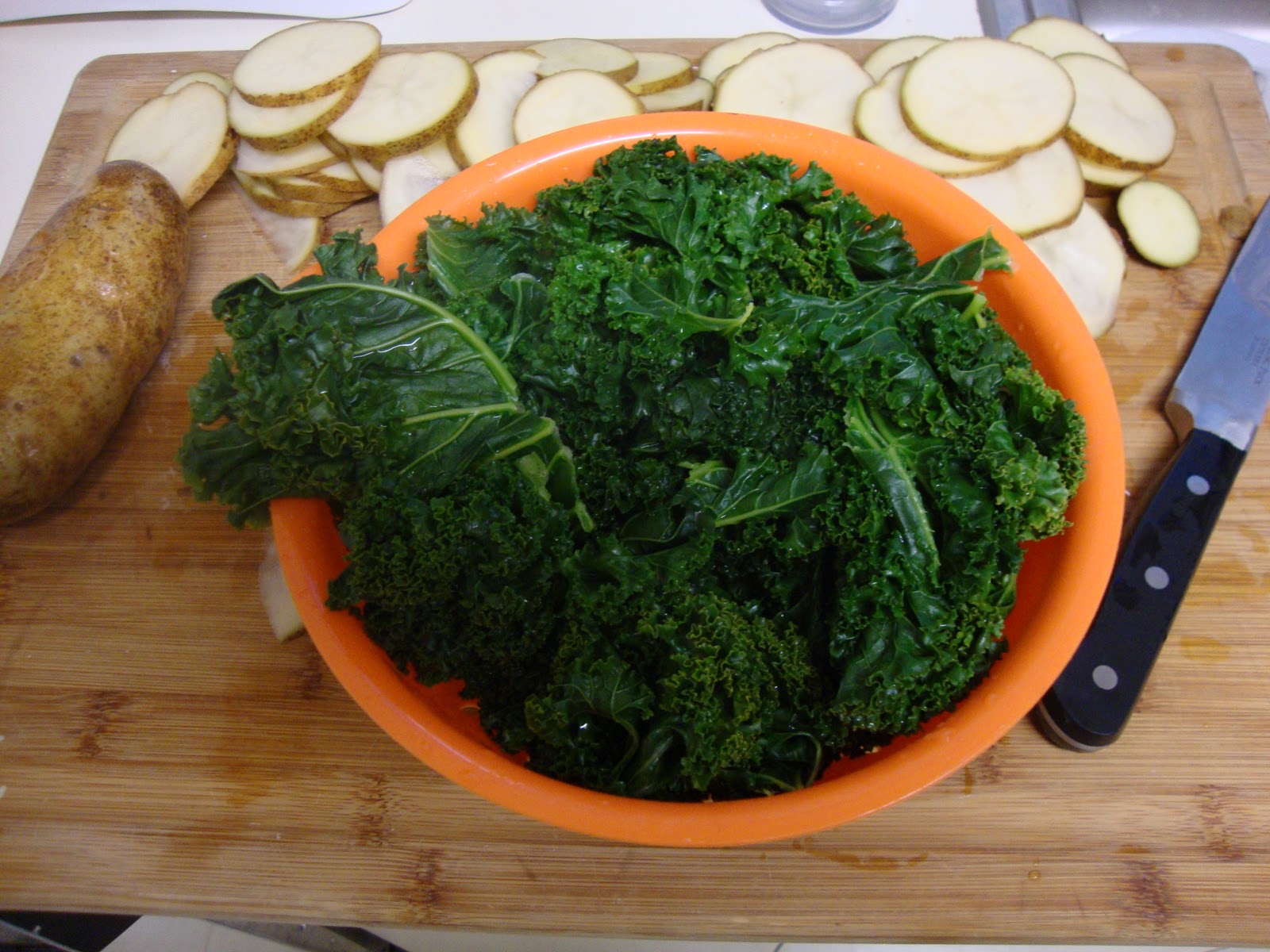 Former Food Junkie Scalloped Potatoes and Kale