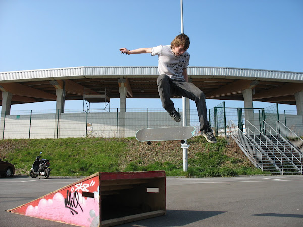 Benji jump Flip le 1er Avril 09