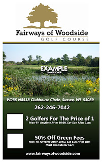 fairways woodside golf discounts offers great wisconsin birdie coupons most book
