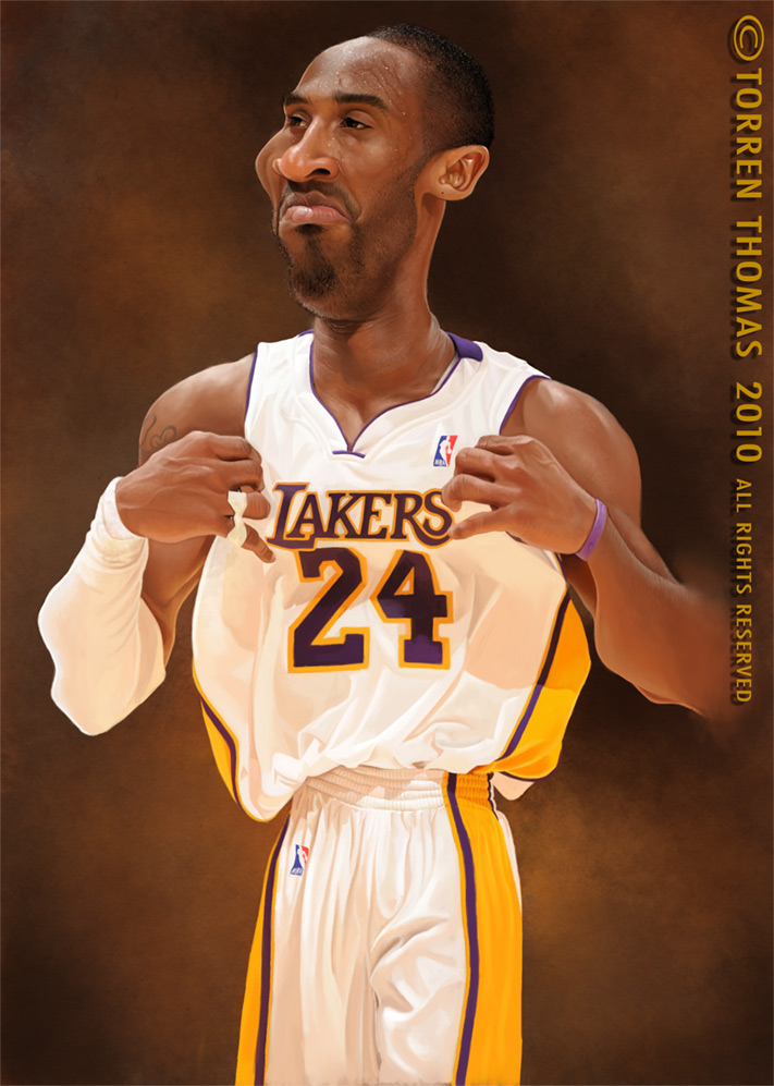 Kobe Bryant. by Torren Thomas http://www.torrenthomas.com