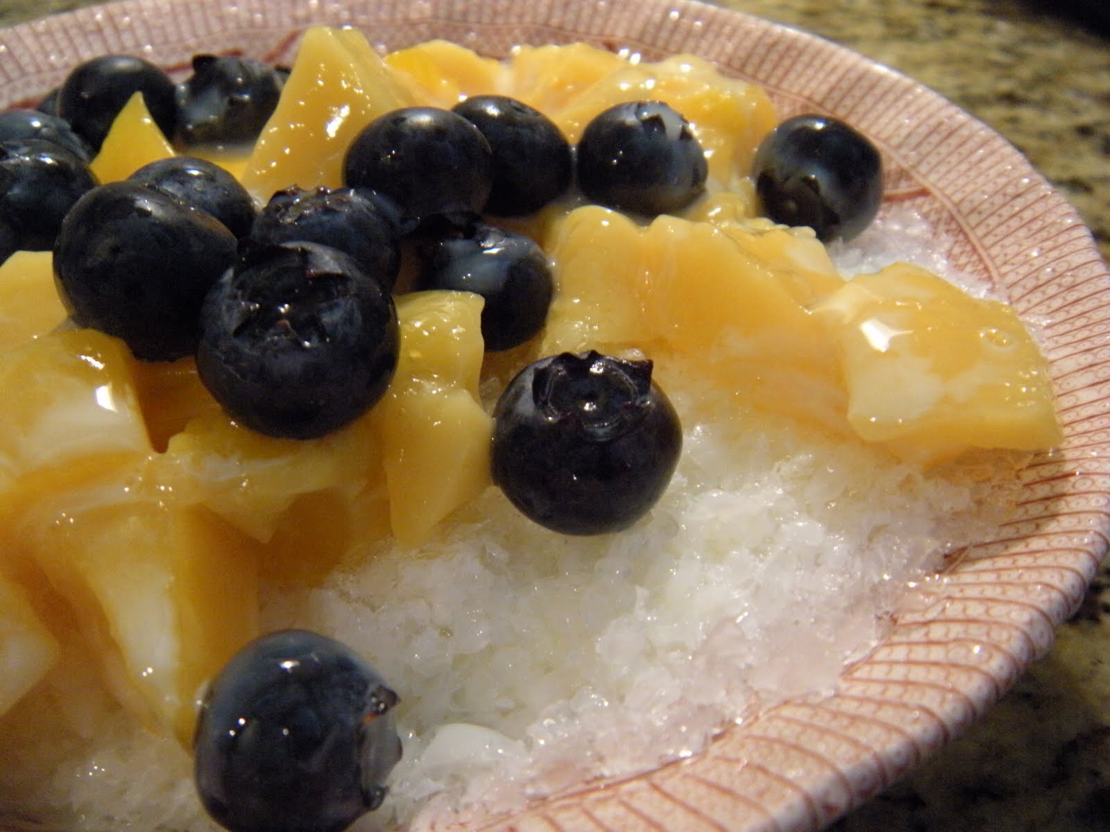 A Food Dilettante's Musings Homemade Shaved Ice!