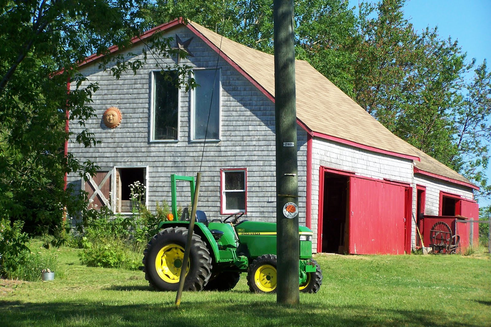 Dunn Creek Organic Farm PEI, Canada We're Off and Growing!