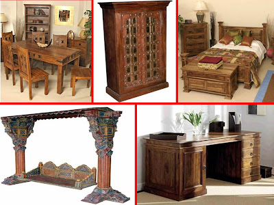 Bamboo Wood Furniture on Trip For Pleasure   Shopping In India   Furniture Made In India   14