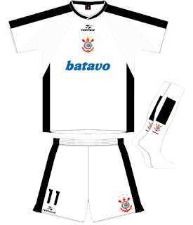 Camiseta Escalação Corinthians Campeão Mundial FIFA 2000