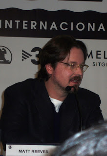 Matt Reeves presentando Déjame entrar