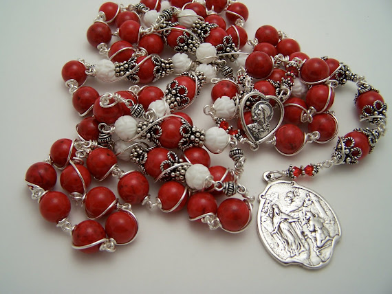 No. 68.  Rosary Chaplet Of The Tears Of Blood- NEW