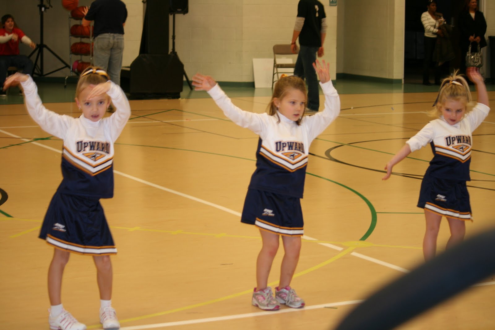 Our Day in School Upward Cheerleading