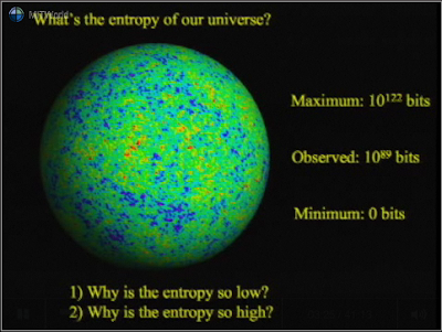 Diapositiva 1:¿Cuál es la entropía de nuestro universo?