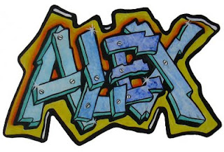 alex in graffiti tag names