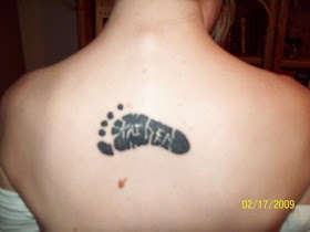 world to tattoo design Tattoos Representing Your Children quot Foot Tattoos