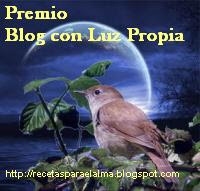 Premio Blog con Luz Propia