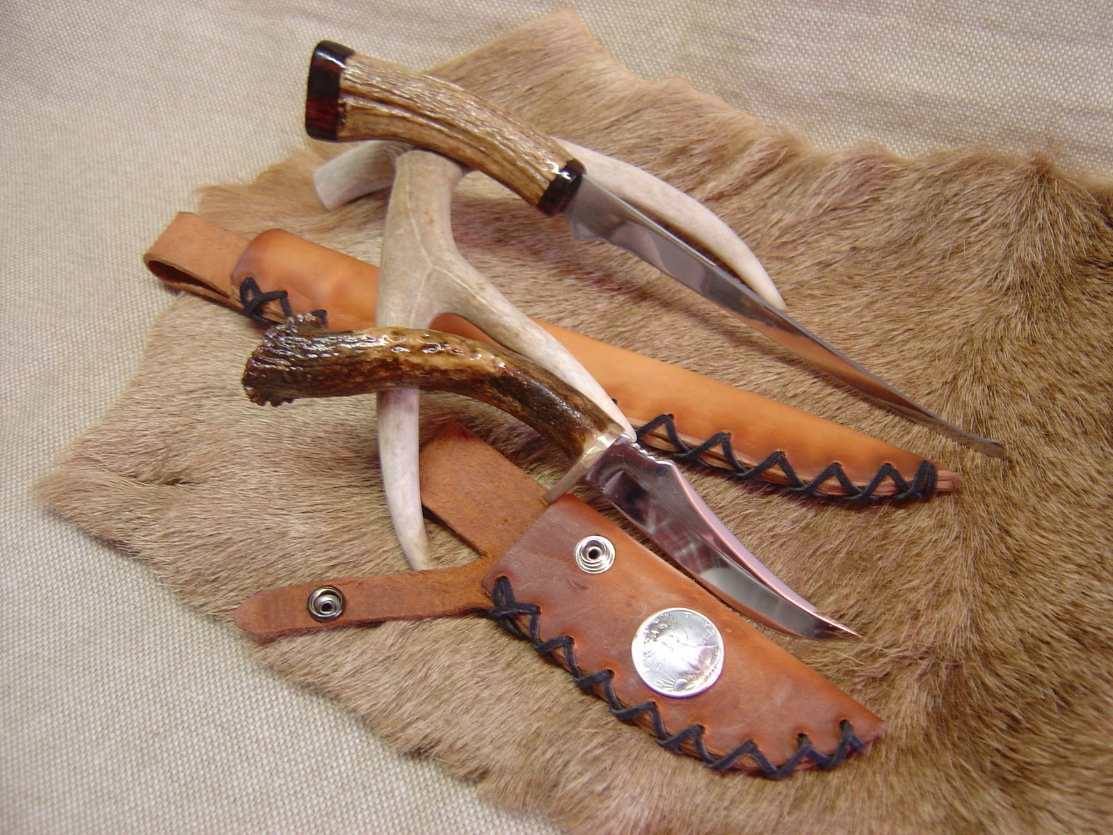 TEXAS DEERSLAYER KNIVES SHEATHS