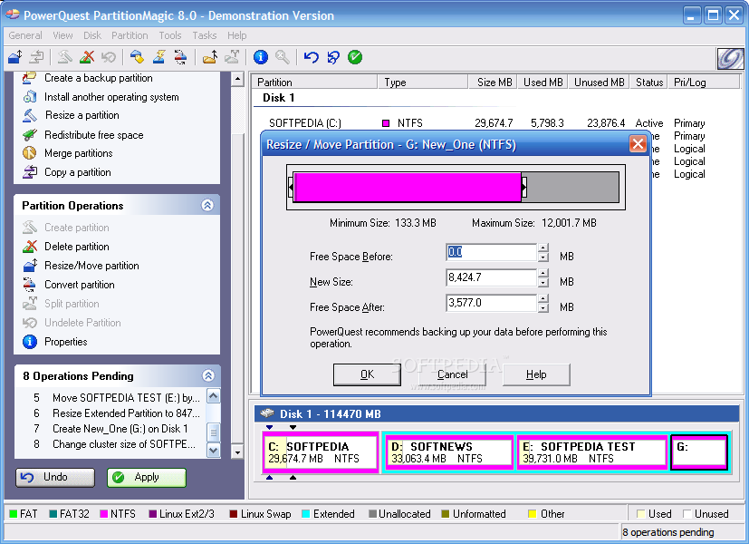 Trabajo de taller Partición de un disco Duro