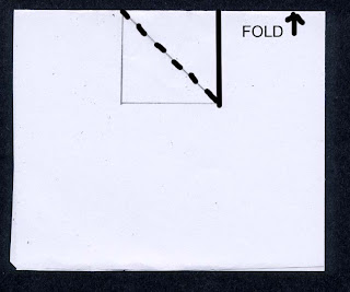 v fold pop up card
