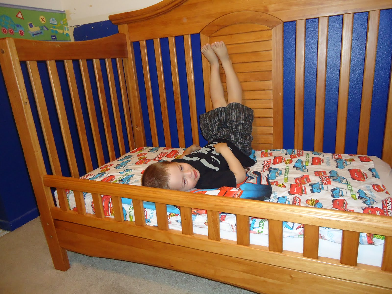 Zeke Riley big boy bed