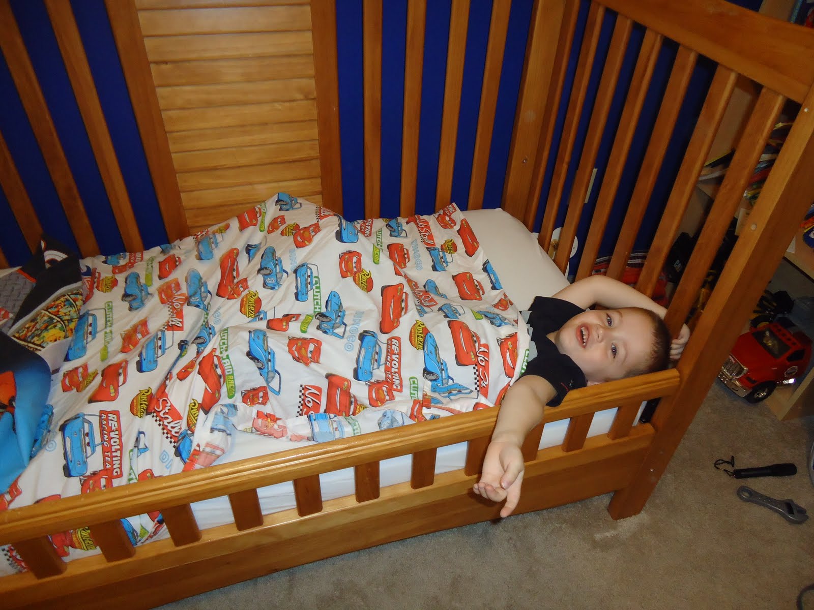 Zeke Riley big boy bed