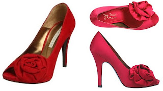  Pura Lopez Red Flower Pump and a cheaper option @ Chasing Davies