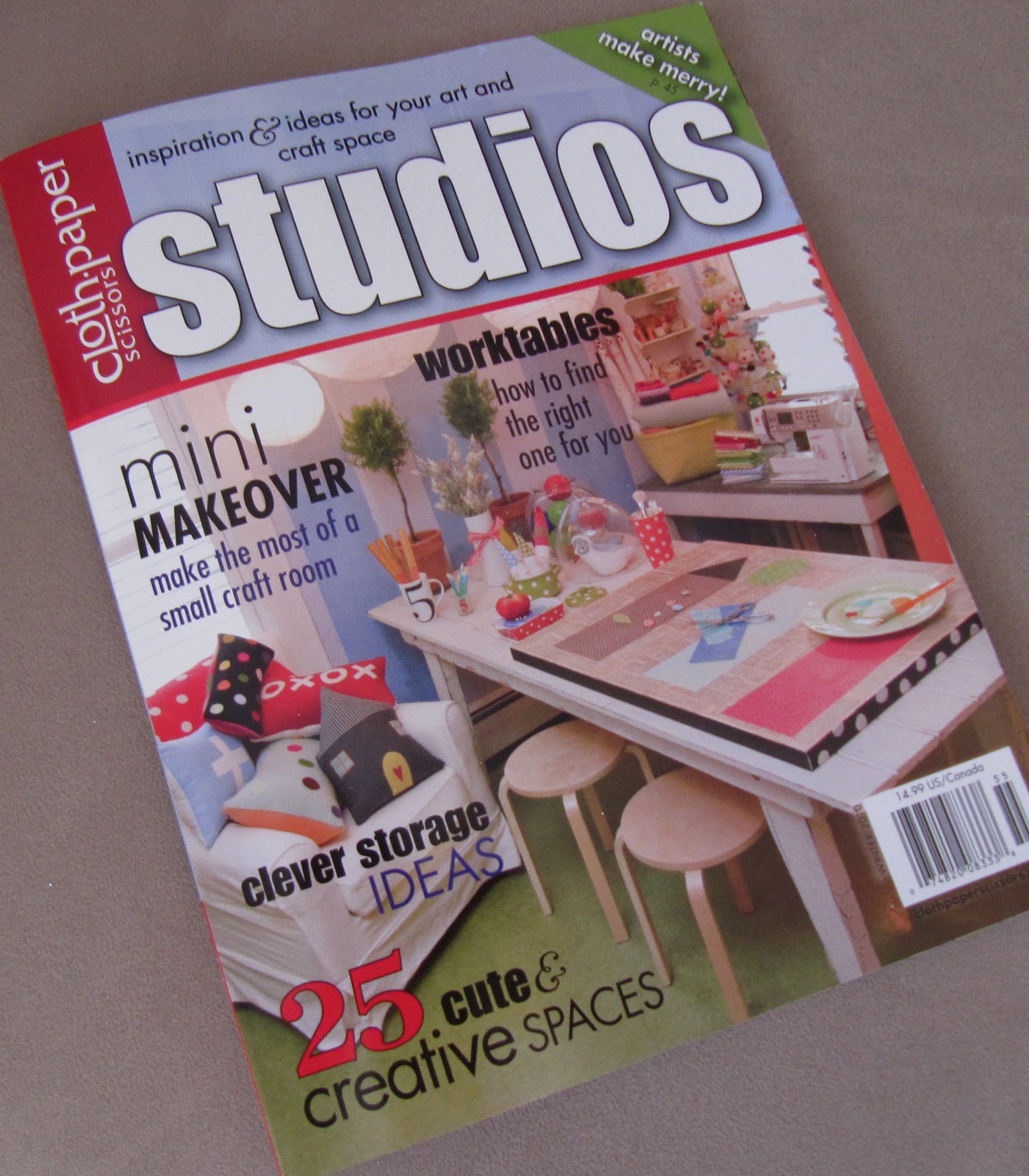 GlitterWorksStudio: Glitterfairy in Studios Magazine - Winter 2010