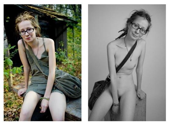 naked project mulheres modelos nuas e vestidas pose