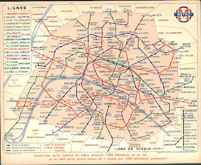 Plan de mÃ©tro -1937 (collection G.Thonnat)