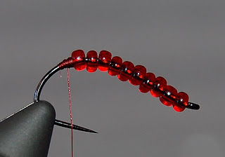 The Blood Clot Bloodworm (BBC) Fly Fishing Patternflyguys.net