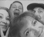 Fam in the photo booth