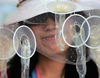 Condom Fashion Show in China