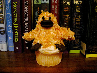 Were-Platypus Cupcake…Sorta