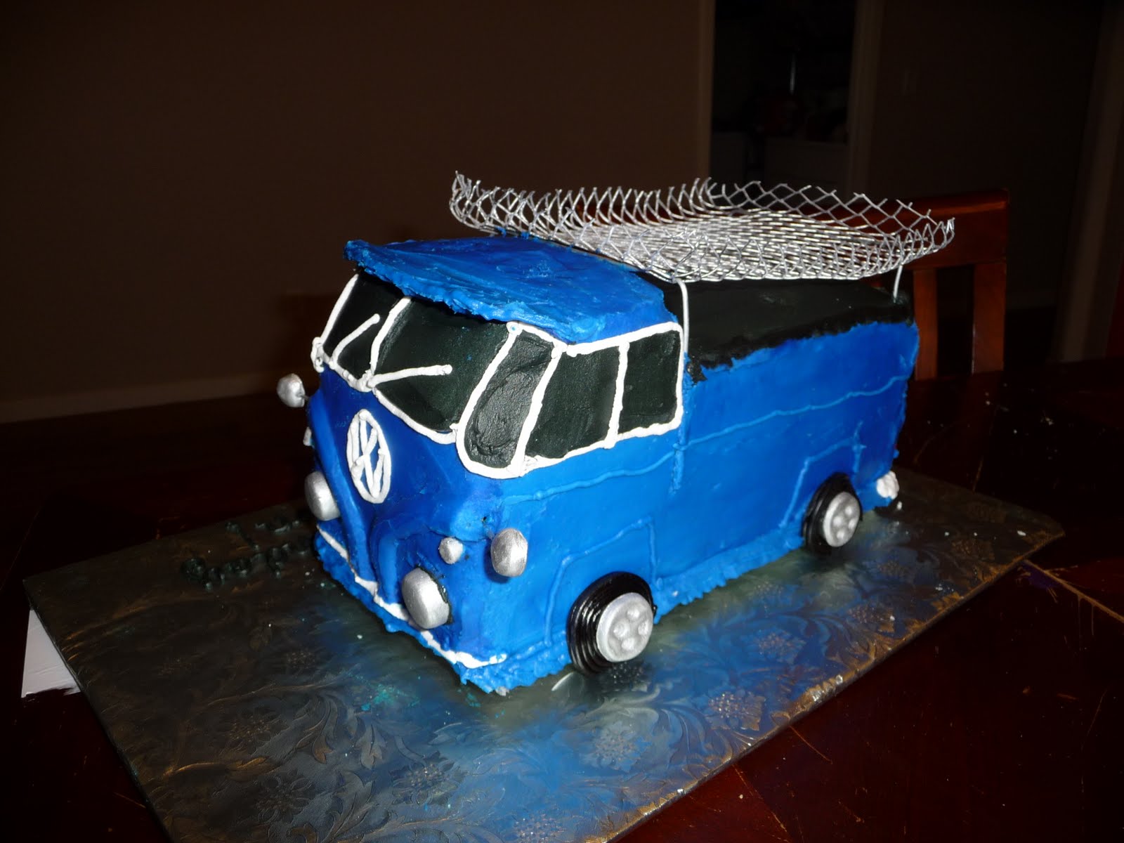 Dreaming in Buttercream VW Bus Cake