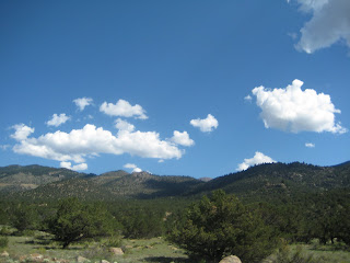 Clouds and hills 2008 Gore-Tex TransRockies Run