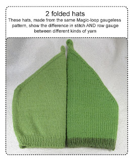 2 folded hats