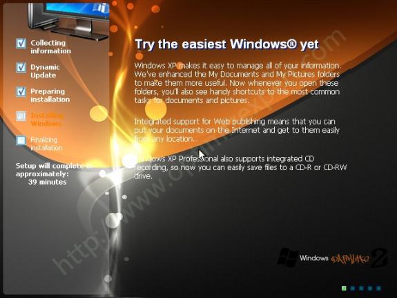 Windows xp sp3 darklite edition version 2011 iso