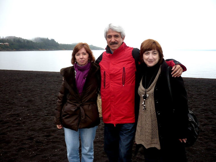 AMIGOS (26). INTERCULTURALIDAD. LAGO VILLA RICA, EN PUCÓN. ESPAÑA– MÉXICO