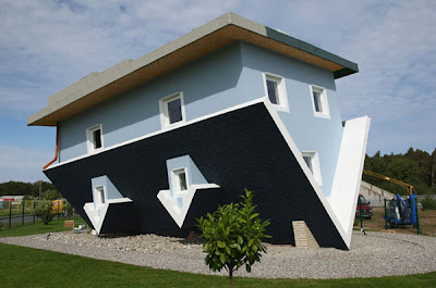 Crazy Upside Down House in Germany
