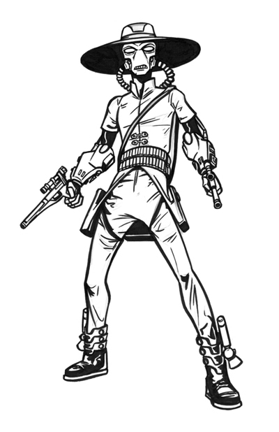 Patrick's Awesome Reviews: How to draw Cad Bane.