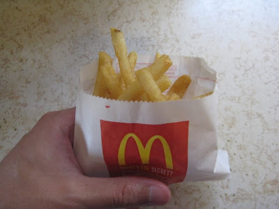 McDonald's Fries for comparison