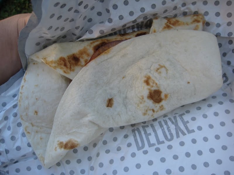 Review McDonald's Chipotle BBQ Bacon Angus Snack Wrap Brand Eating