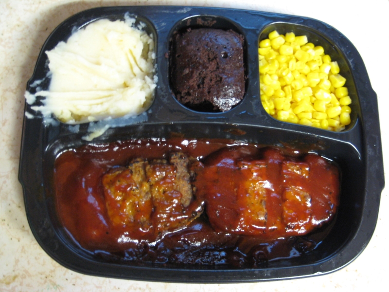 Frozen Friday HungryMan Boneless Pork Ribs