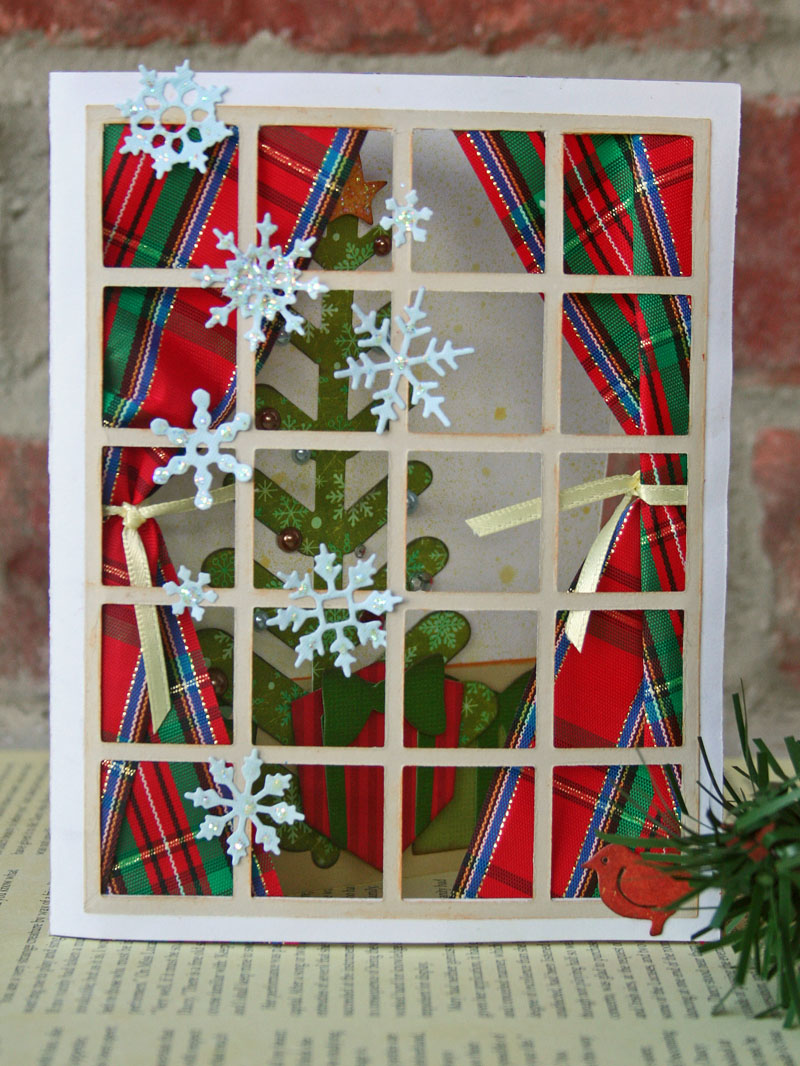 Window Christmas Card 