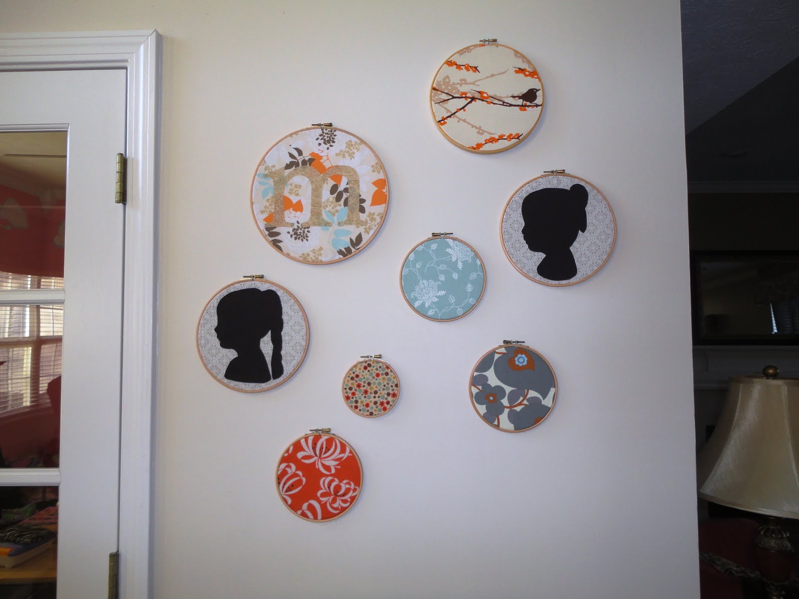 Hanging On By A Thread Embroidery Hoop Wall Decor