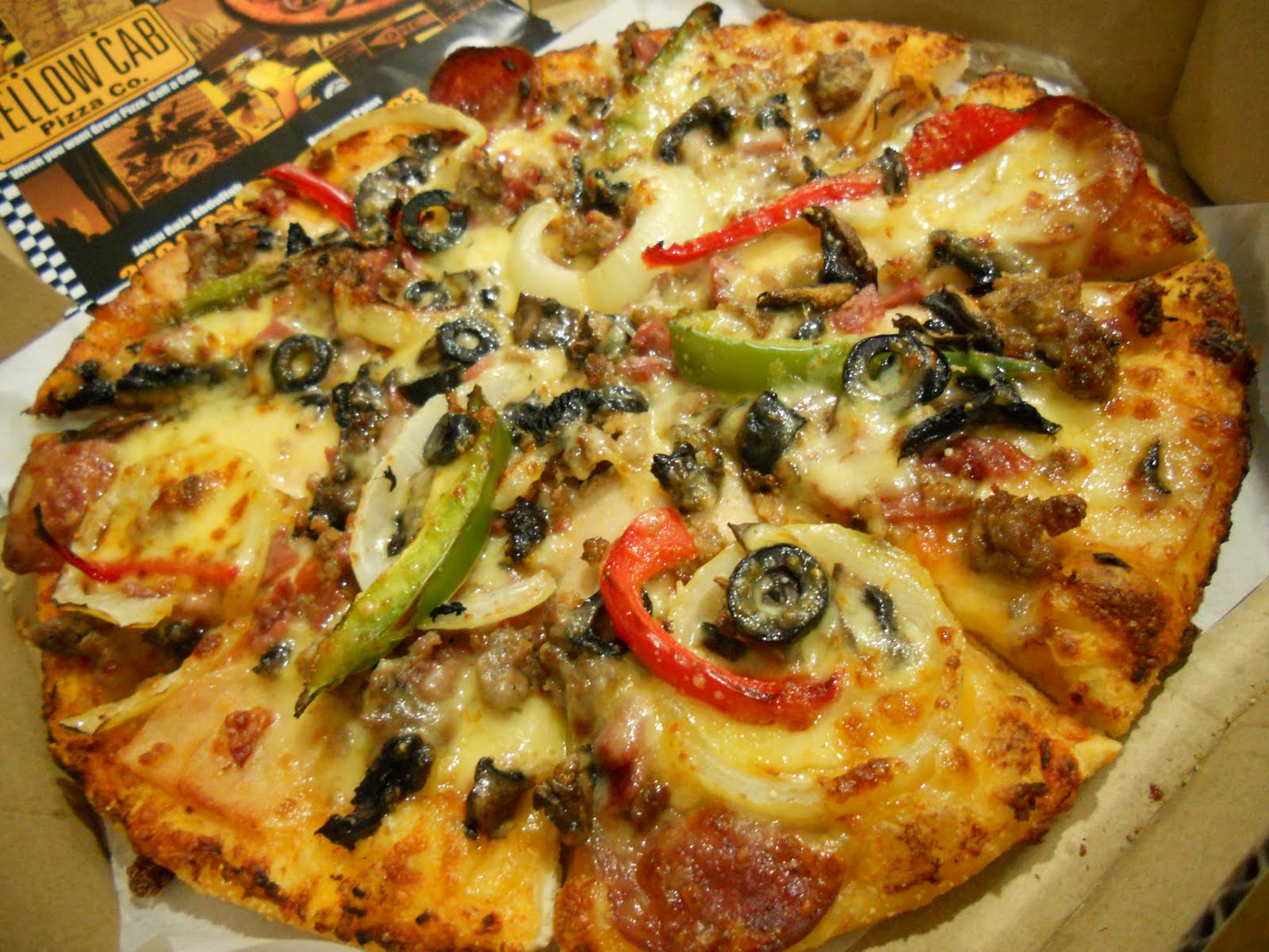 Barbeque Chicken Pizza Yellow Cab / Yellow Cab Launches Five New