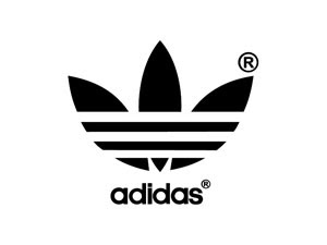 adidas logo leaf