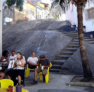 PEDRA DO SAL - MARCO DO SAMBA NO RIO DE JANEIRO .